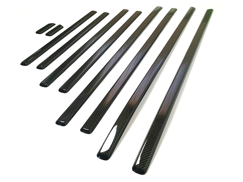 Carbon Fiber Side Moldings for Mercedes-Benz G-Class G-Wagon W463A 10 pcs